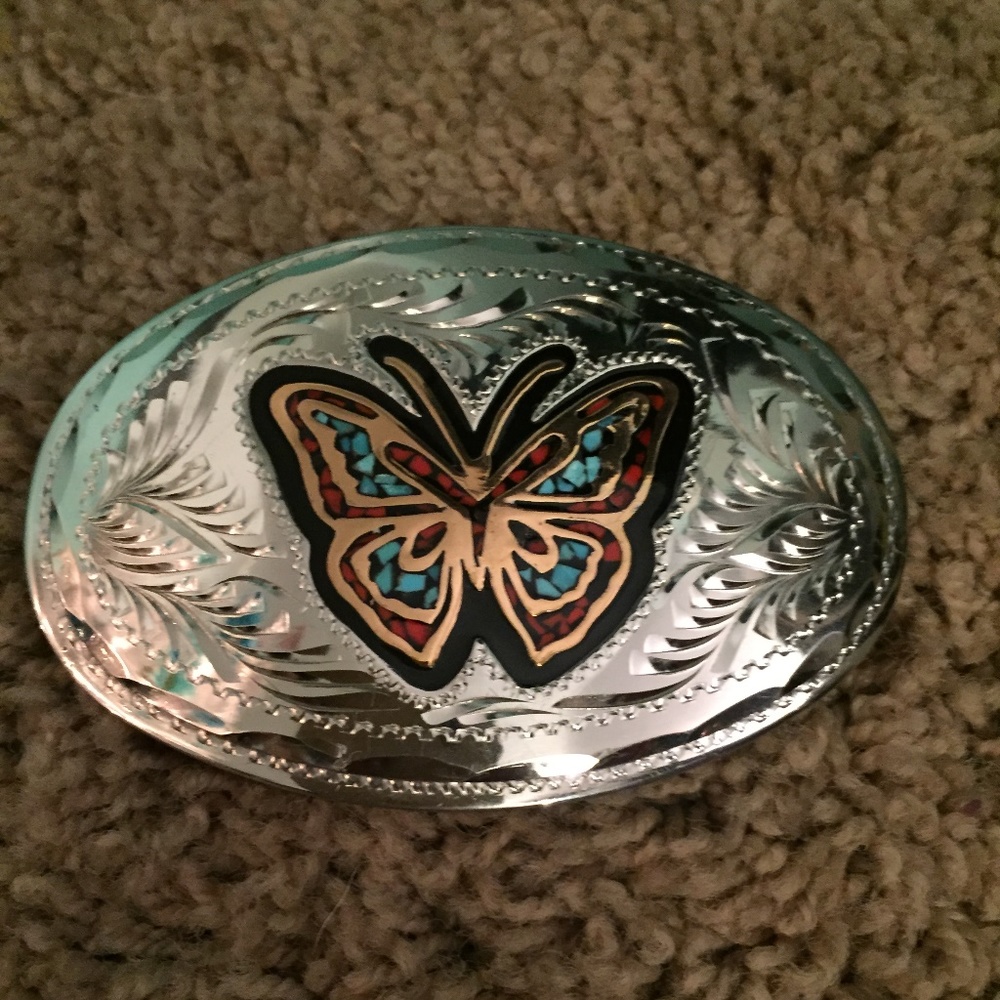 Vintage belt buckle! One of a kind, artist
